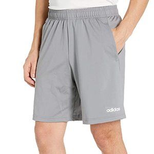 🆕adidas Men's Designed 2 Move 3-Stripes Shorts, SM-Grey Three/White, Brand NEW